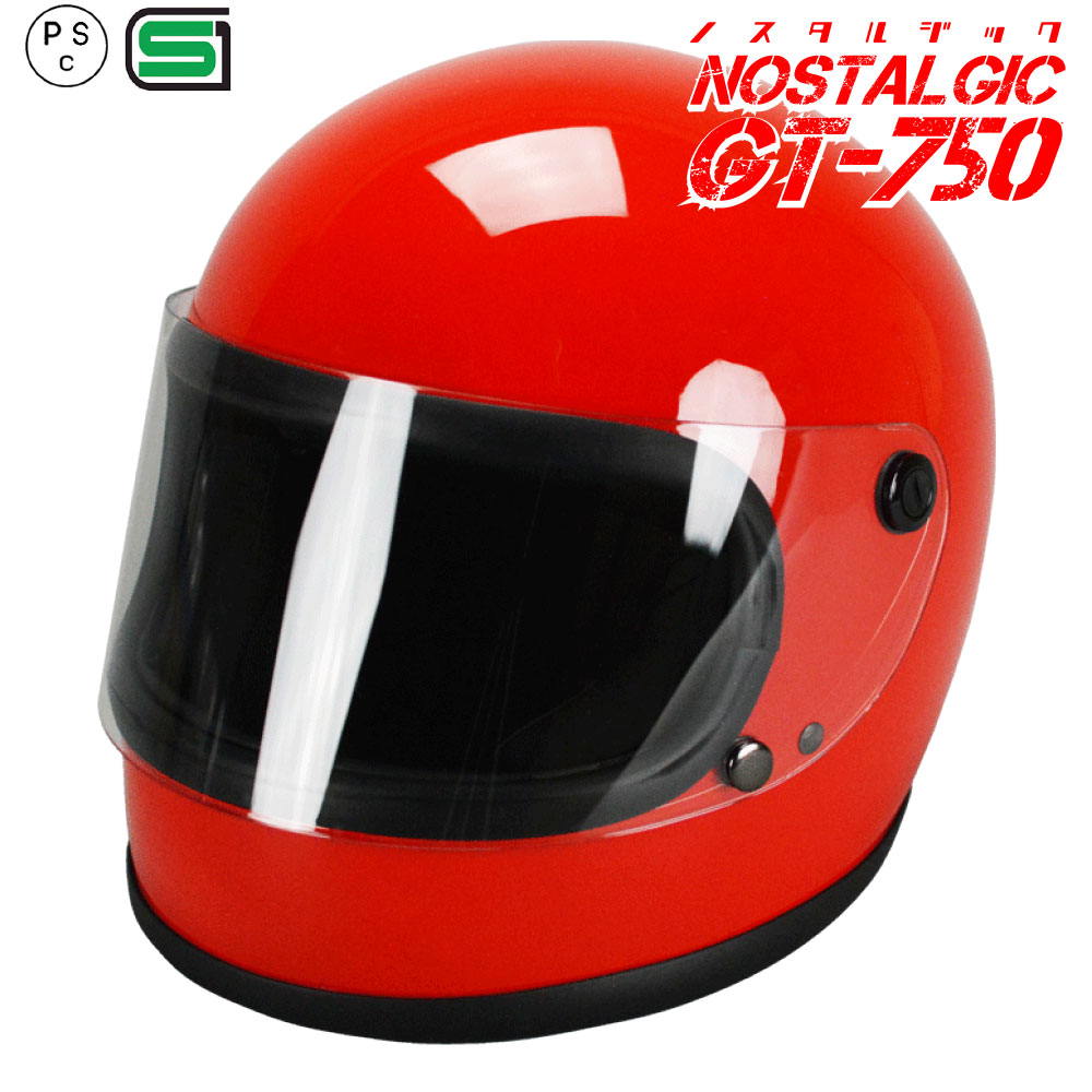 楽天市場】【楽天スーパーセール】GT750 ヘルメット 族ヘル レッド